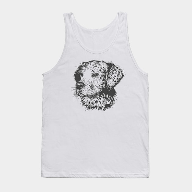 Dog Tank Top by Winterplay